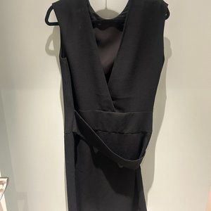 Filippa K Swedish black a-line dress